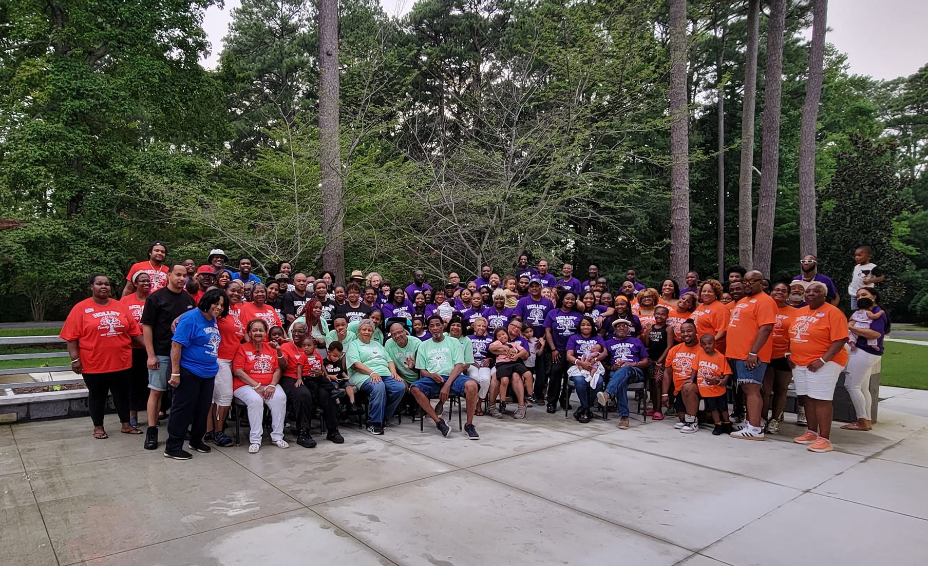 Family reunion gathering